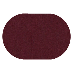 Carpets for Kids Mt. St. Helens Solids Carpet, 8'3" x 11'8" Oval