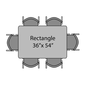 Premier Dry Erase Sitting Height Collaborative Classroom Table, 36" x 54" Rectangle