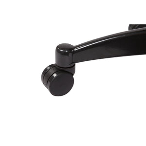 Breathable Mesh Back and Mesh Seat Manager's Chair with Adjustable Arms, Adjustable Lumbar and Industrial Steel Finish Base