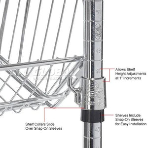 Global Industrial Mobile LAN Unit with Keyboard Shelf, 48"W x 18"D x 69"H