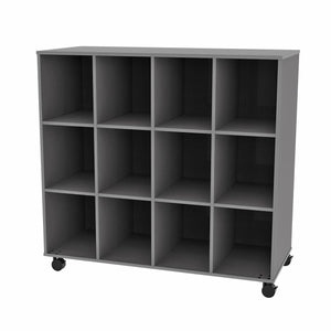 Marco 12-Cubbie Storage Cabinet with Casters