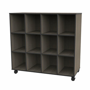 Marco 12-Cubbie Storage Cabinet with Casters