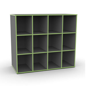 Stationary 12-Cubbie Storage Unit
