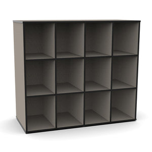 Stationary 12-Cubbie Storage Unit