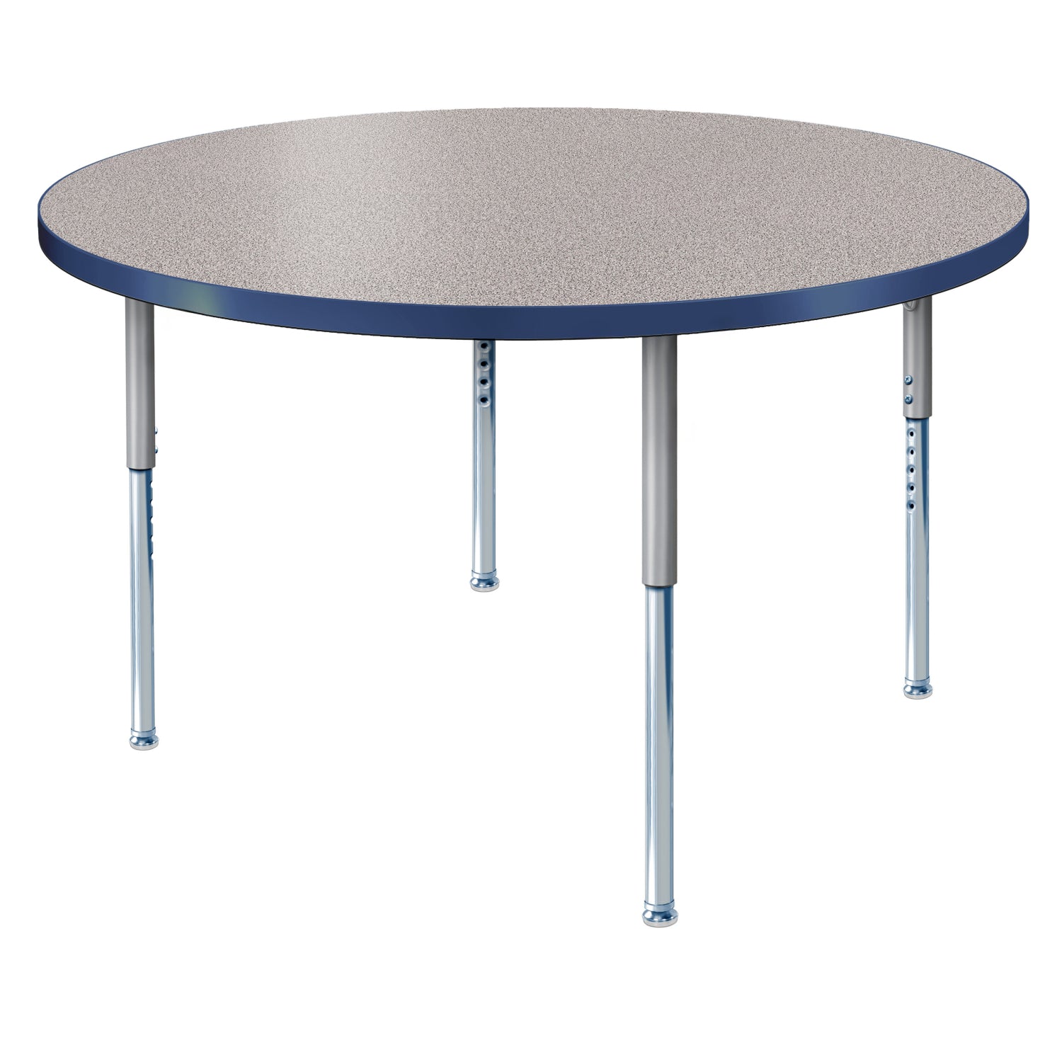 Modern Classic Series 36" Circle Activity Table with High Pressure Laminate Top, Adjustable Height Legs