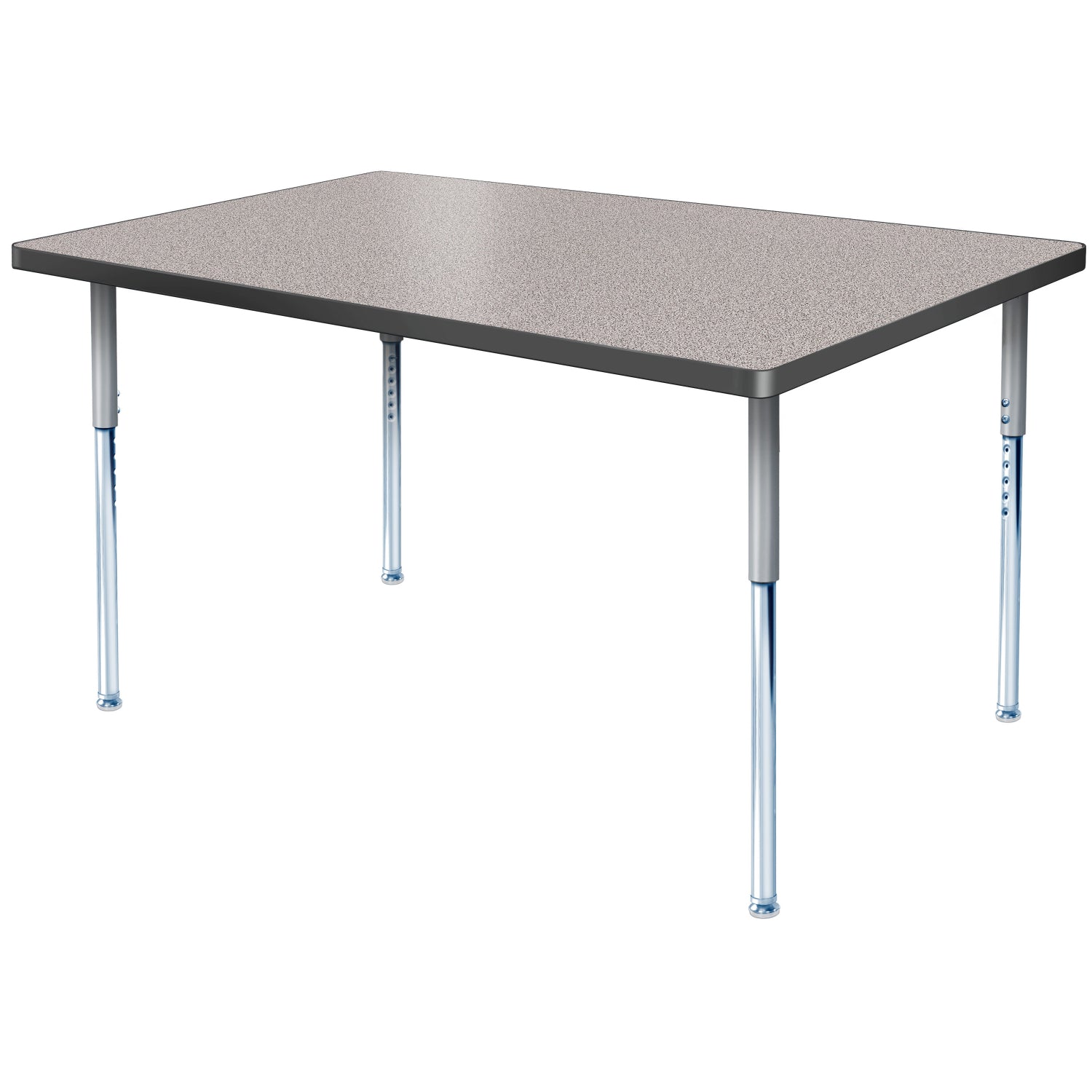 Modern Classic Series 30 x 60" Rectangular Activity Table with High Pressure Laminate Top, Adjustable Height Legs