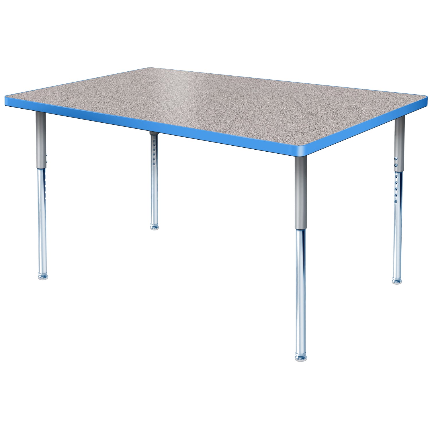 Modern Classic Series 24 x 60" Rectangular Activity Table with High Pressure Laminate Top, Adjustable Height Legs