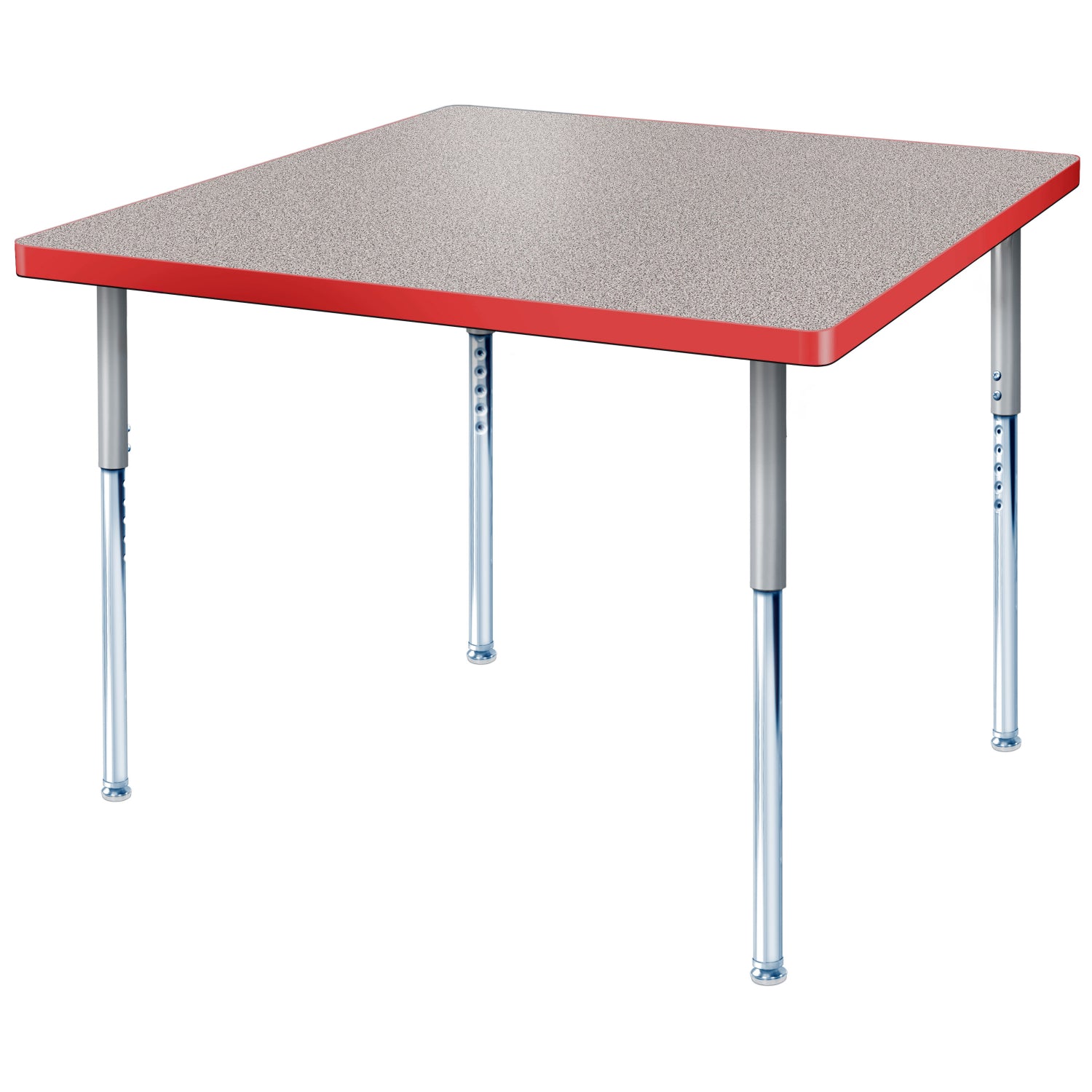 Modern Classic Series 36 x 36" Square Activity Table with High Pressure Laminate Top, Adjustable Height Legs