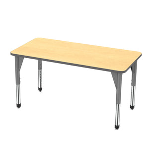 Marco Premier Sitting Height Collaborative Classroom Table, 30" x 60" Rectangle