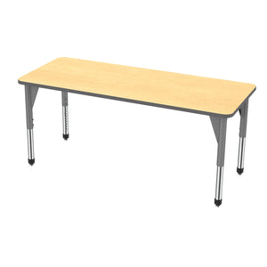 Marco Premier Sitting Height Collaborative Classroom Table, 30" x 72" Rectangle