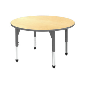 Marco Premier Standing Height Collaborative Classroom Table, 36" Round