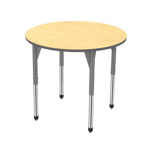 Marco Premier Standing Height Collaborative Classroom Table, 48" Round