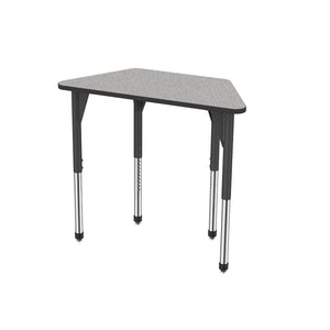 Marco Premier Standing Height Collaborative Classroom Table, 24" x 48" Trapezoid