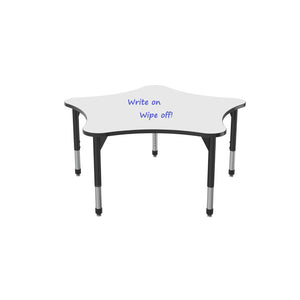 Premier Dry Erase Sitting Height Collaborative Classroom Table, 60" 5-Star