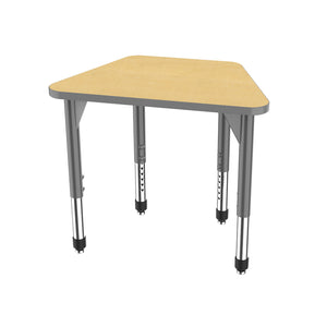 Marco Premier Sitting Height Collaborative Desk, 20" x 31" Trapezoid