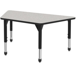 Marco Premier Standing Height Collaborative Classroom Table, 30" x 60" Trapezoid