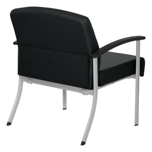 Big & Tall Silver Ion Technology Healthcare Guest Chair, 500 lb. Capacity