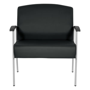 Big & Tall Silver Ion Technology Healthcare Guest Chair, 500 lb. Capacity