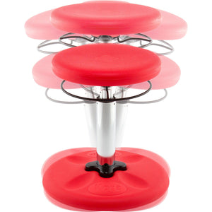 Kore Design Kids Standard Adjustable Wobble Chair, Antimicrobial Plastic, 14"-19" H