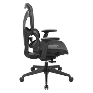 Manager's Chair with Breathable Black Mesh Seat and Back