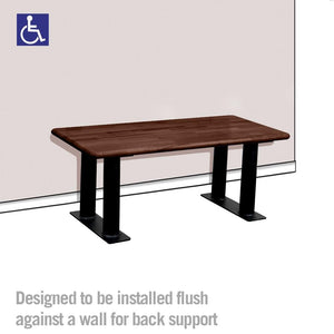 Wood ADA Locker Benches