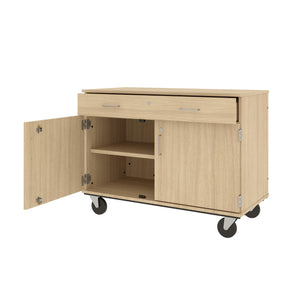 Drawer Over Doors Mobile Storage Cabinet, Lockable