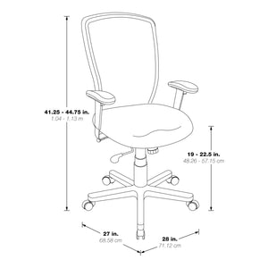 ProGrid® Mesh High-Back Manager's Chair with Silver Ion Technology Dillon Seat
