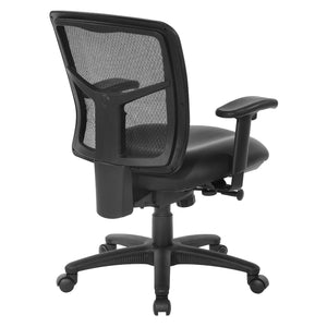 ProGrid® Mesh Back Manager's Chair with Silver Ion Technology Dillon Black Seat
