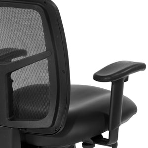 ProGrid® Mesh Back Manager's Chair with Silver Ion Technology Dillon Black Seat