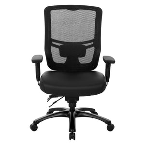 ProGrid® Mesh Back Large Occupant Chair with Dillon Black Seat