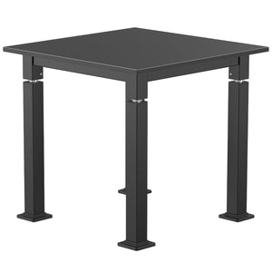 Adjustable Height Science Table with Steel Frame, Trespa Top with Designer Beveled Edges