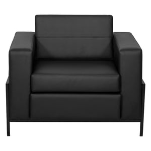 Arctic Armchair with USB and USB-C Charging Station, Silver Ion Technology Dillon Fabric Upholstery