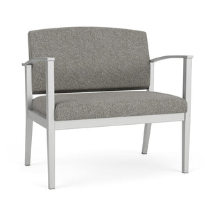 Amherst Steel Collection Reception Seating, Bariatric Chair, 750 lb Capacity, Standard Fabric Upholstery, FREE SHIPPING