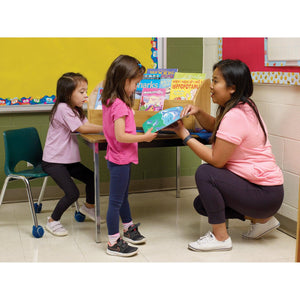 Bamboo Book Display Rack