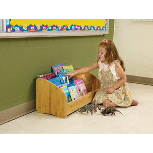Bamboo Book Display Rack