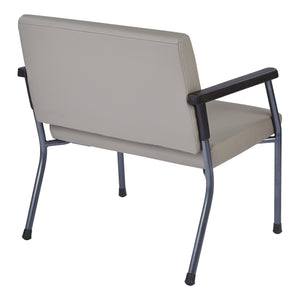Big & Tall Silver Ion Technology Bariatric Patient Chair, 29" Seat Width, 500 lb. Capacity