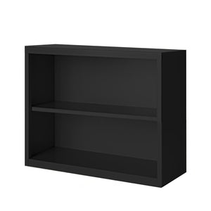 Herculite Metal Bookcase with 1 Adjustable Shelf, 36" W x 18" D x 30" H