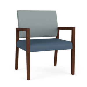 Brooklyn Collection Reception Seating, Oversize Guest Chair, 400 lb Capacity, Standard Vinyl Upholstery, FREE SHIPPING