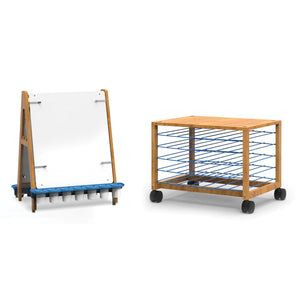 Bamboo Double Sided Art Center