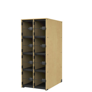 Bandstor™ 8 Compartment Woodwind/Brass/Strings Storage, 27.75"W x 68"H x 40.25"D