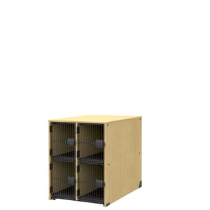 Bandstor™ 4 Compartment Woodwind/Brass/Strings Storage, 27.75"W x 36"H x 40.25"D