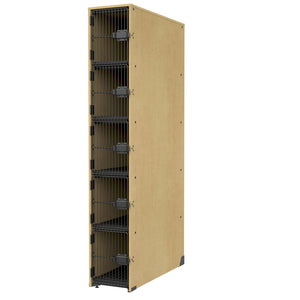 Bandstor™ 5 Compartment Woodwind/Brass/Strings Storage, 14.75"W x 84"H x 40.25"D