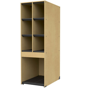 Bandstor™ 7 Compartment Woodwind/Brass/Strings Storage, 84"H x 40.25"D