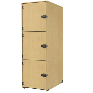Bandstor™ 3 Compartment Brass InstrumentStorage, 84"H x 40.25"D