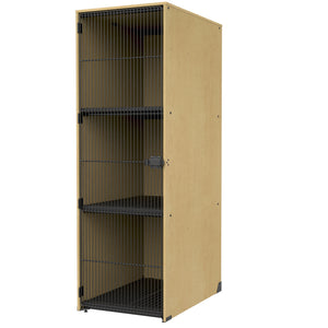 Bandstor™ 3 Compartment Brass InstrumentStorage, 84"H x 40.25"D