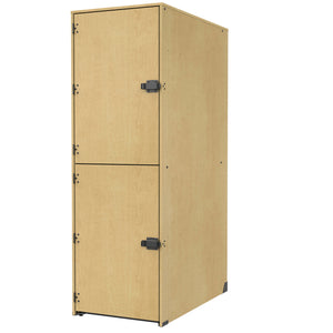 Bandstor™ 2 Compartment Brass/Drum/General Storage, 84"H x 47.125"D