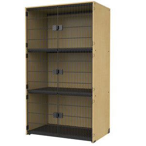 Bandstor™ 3 Compartment Woodwind/Drum/General Storage, 48" W x 84"H x 29.25"D