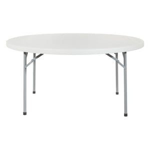 Resin Multipurpose Folding Table, 60" Round