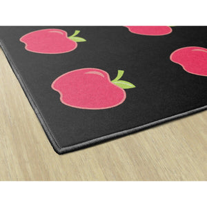 Schoolgirl Style Apple Of My Eye Light Criss Cross Rug, 7'6" x 12' Rectangle