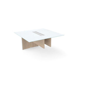 4' Glass Top Extension for 10' and 12' Potenza Executive Deluxe Glass Top Conference Tables, FREE SHIPPING